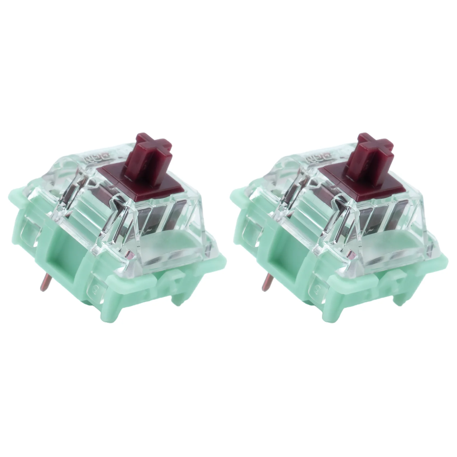 

Gateron Jade Series Dual-Stage Spring Pre Lubed Switches BrownV3 Pro,5-Pin 55gf Tactile/RGB/LED Switches for Mechanical Keyboard