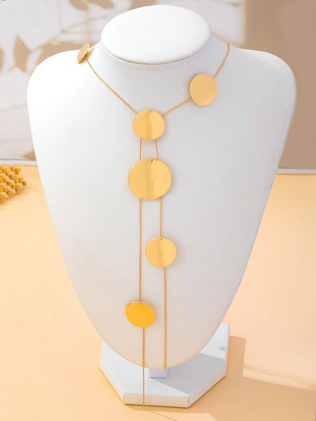 Minimalist Gold Multi-Layered - Women'S Accessories For Formal Wear ulasan dan harga