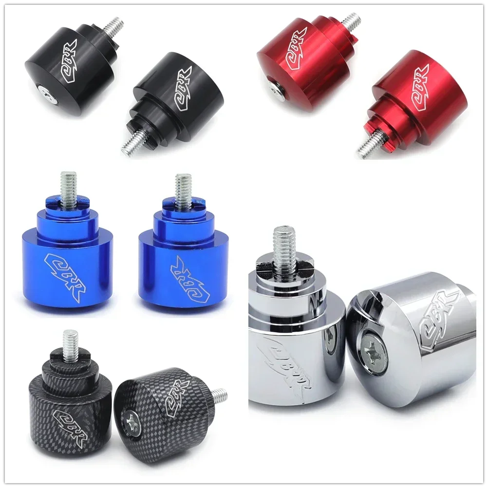 

Hand Bar Ends For Honda Cbr 600 900 929 954 1000 1100 Rr F4I F4 1986-2012，2001-2013 GoldWing GL1800 Motorcycle Parts Chromed