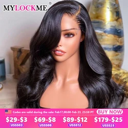 34 32In Body Wave Human Hair Lace Frontal Wigs 13x4 13x6 Transparent Lace Front Wig For Women 6x4 5x5 Glueless Wig Human Hair