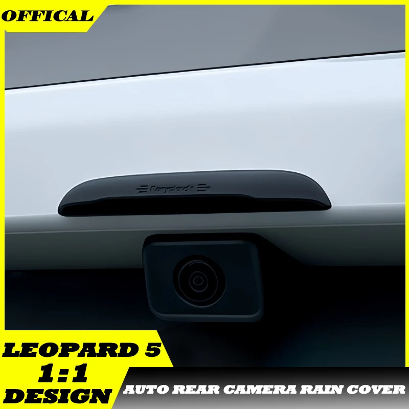 Auto Rear Camera Rain Cover Fit for BYD Leopard 5 Leopard 8 Modified Car Reversing Image Rain Shield Car Exterior Upgrade Parts