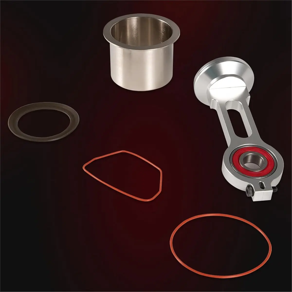DT81 KK-4835 Compressor Piston Kit Connecting Rod Replacement Kit Perfectly Fits for Sears Craftsman Devildiss Dewalt Porter