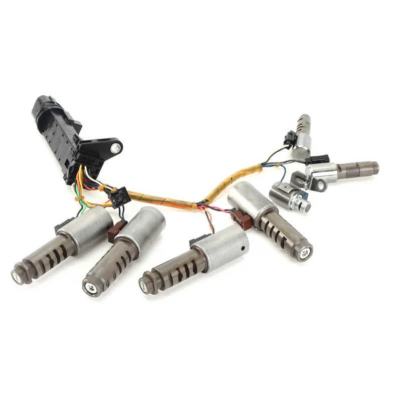 

7-piece Set of Electromagnetic Valve Kits for Feng Tian Lexus U660E and U661E Transmissions with Line Speed