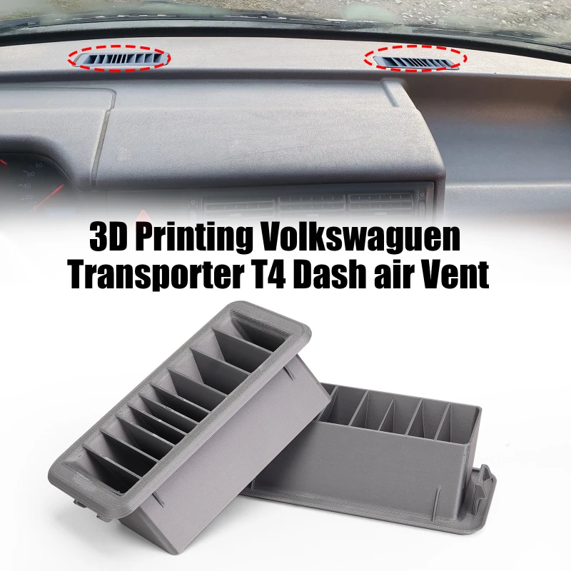 

High Quality AC Ventilation Grille For VW T4 Campervan Transporter Sturdy Dashboard Windscreen Air Vent Cover Easy To Install