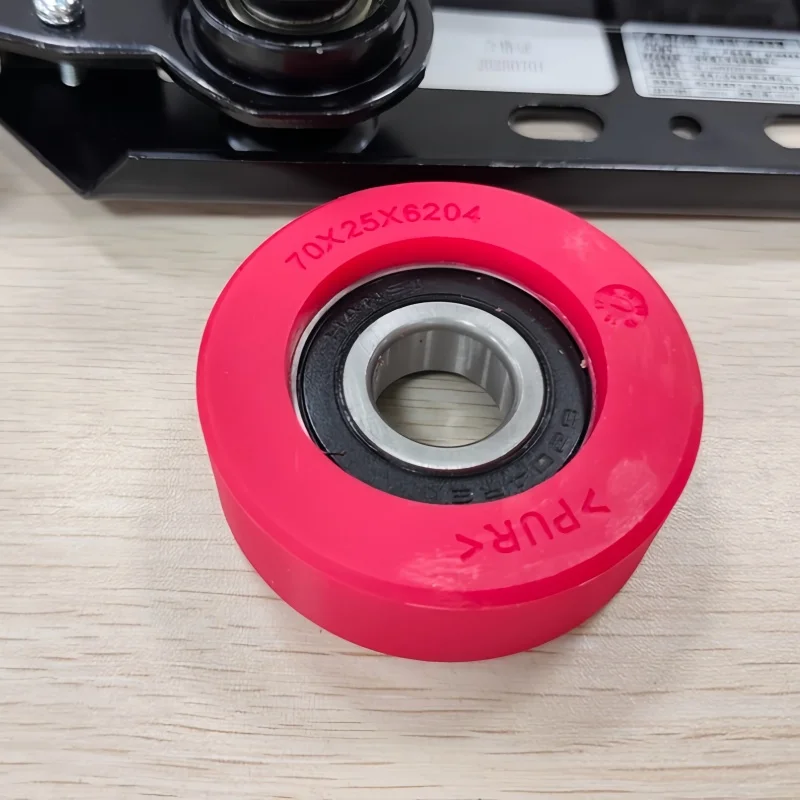 

2 шт., ступенчатое колесо эскалатора, ролик 70/75/76/80*25*6204, ступенчатое колесо, цепное колесо, универсальный тип