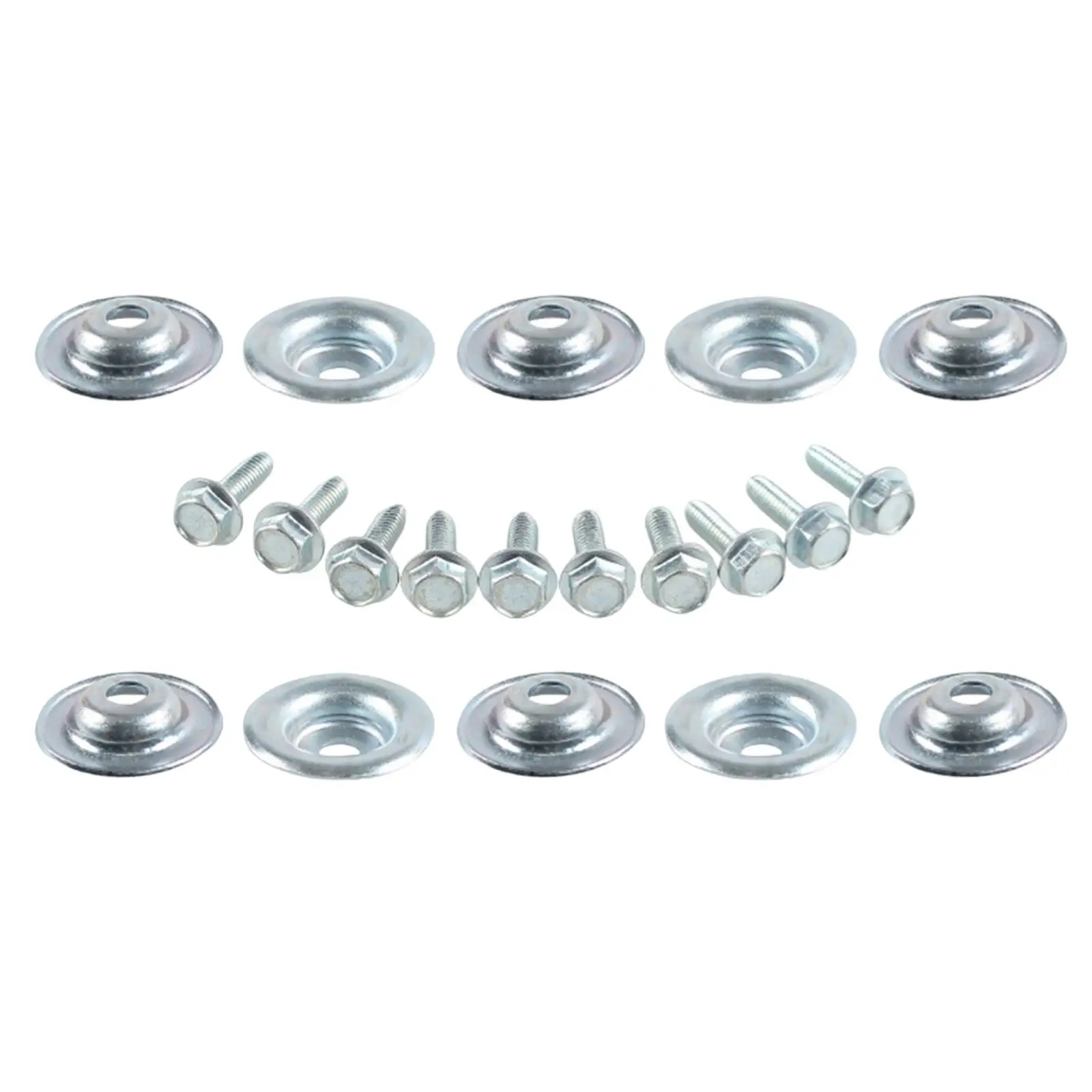 

Bolts & Washers Set for Non Skid Stainless Steel 7556065 RS1 RZR 500 Replace