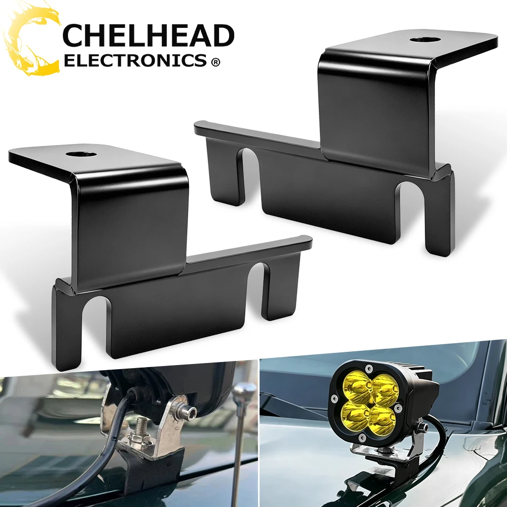 

Pillar Led Lights Mount Driving Pods Work Lighting Bracket For Toyota Land Cruiser LC100 Lexus LX 470 1998-2007