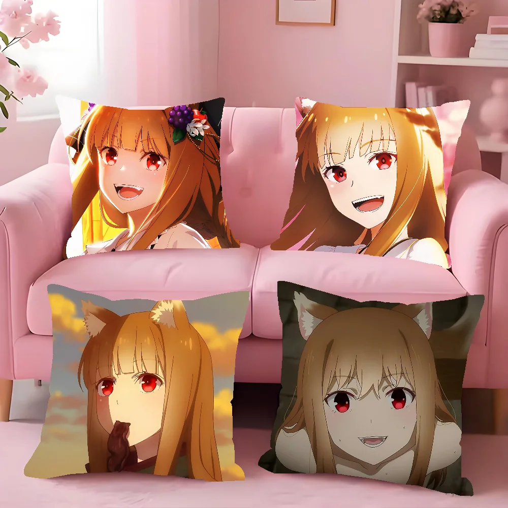 

Аниме Spice And Wolf наволочка квадратный диван с наволочкой для домашнего использования