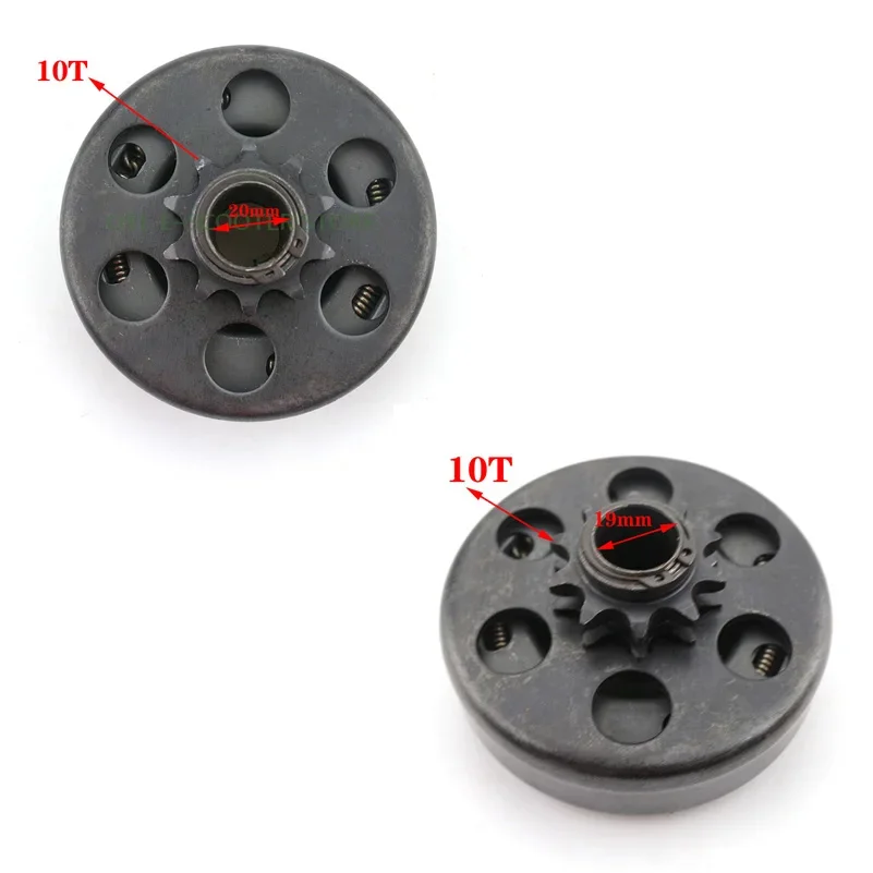 Embrayage existent Centrifuge pour Kart, 19mm, 20mm, 3/4 Pouces, Dents 10T, 420, Moteur de Minibike