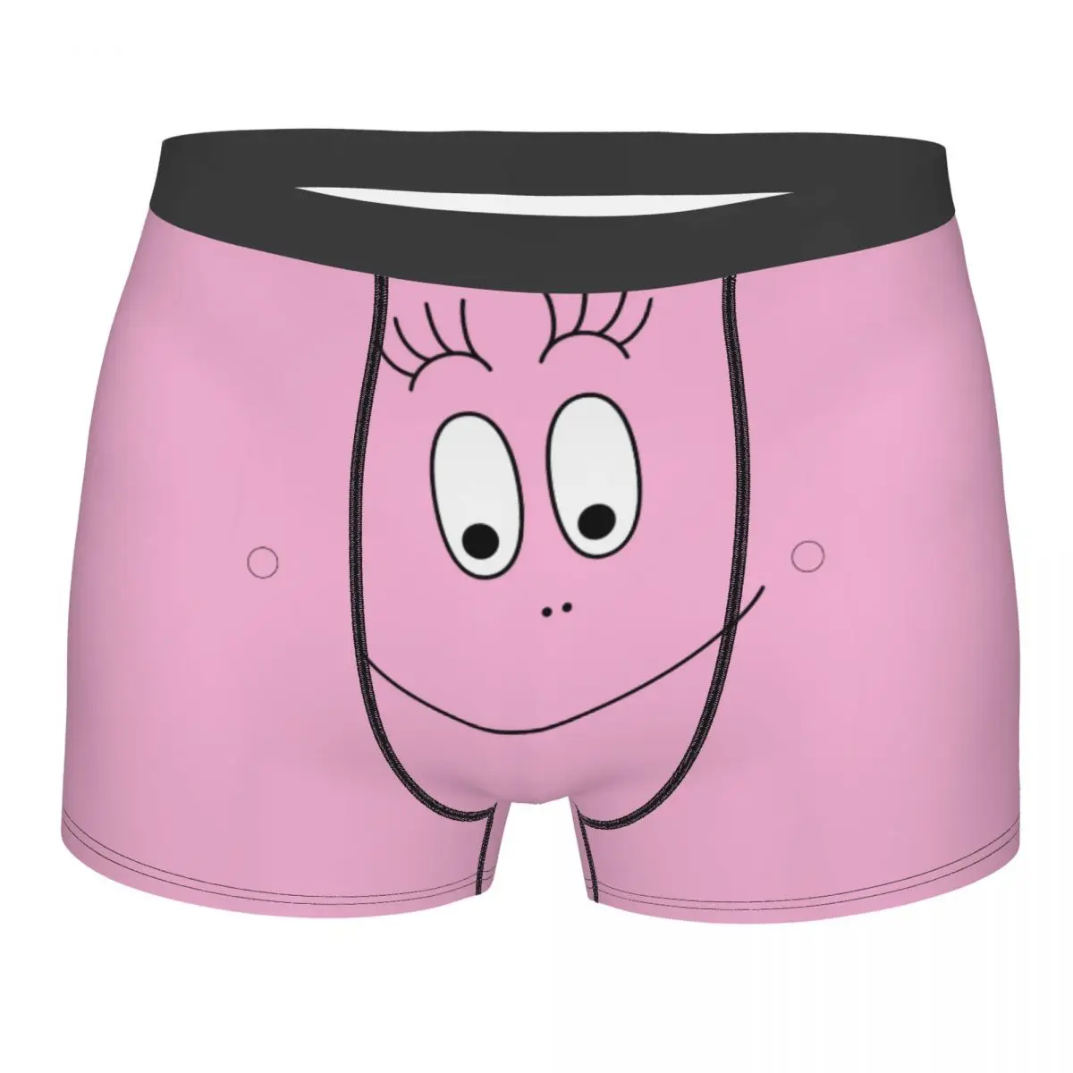 Les Barbapapa Family Man's Printed Boxer Briefs Underwear Highly Breathable High Quality Gift Idea