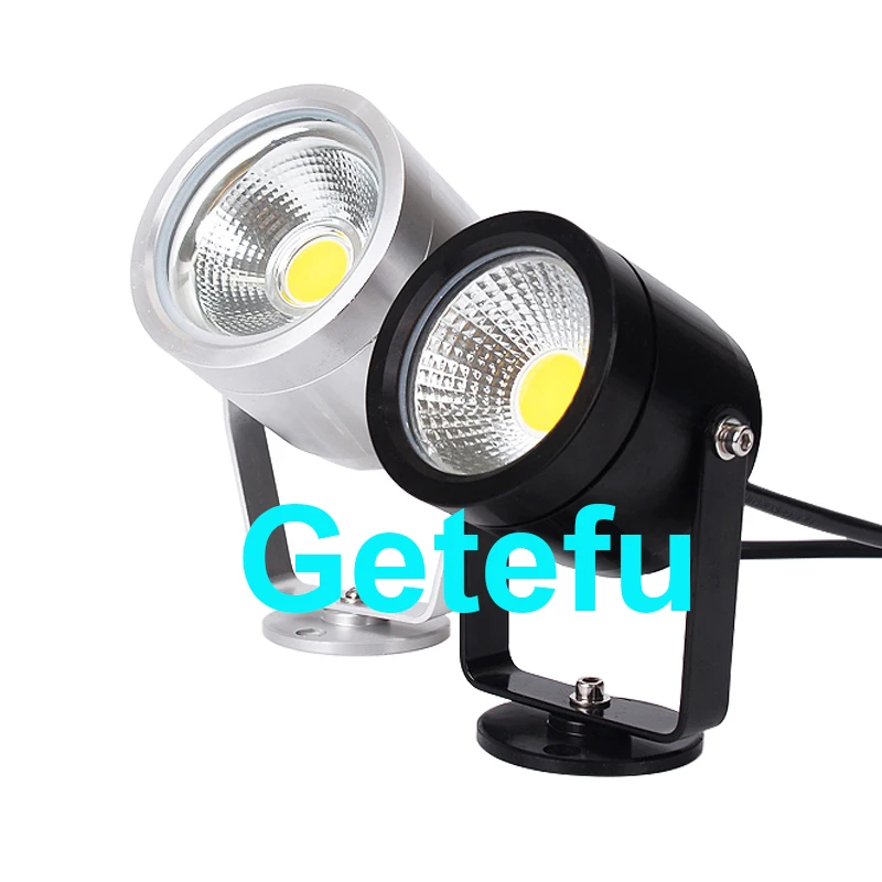 Lámpara LED COB para césped, 7W, 9W, 12W, foco de espiga para paisaje al aire libre, camino de árbol, decoración de iluminación de jardín, luces de