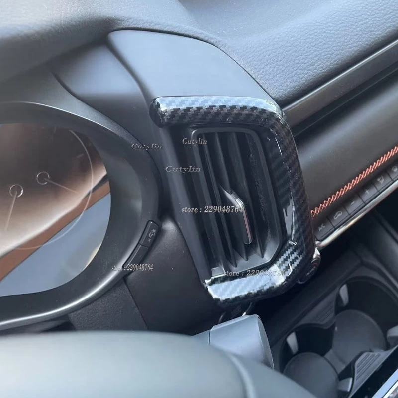 For Mazda CX50 cx-50 2023 2024 Interior Accessories Car Side Air Conditioning AC Outlet Vent Decoration Cover Trim sticker