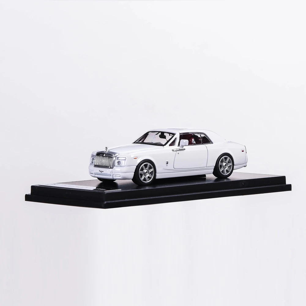 1/64 Alloy DieCast Phantom Model Toy Car Simulation Pull Back Collection Display Toys Vehicle For Children Gifts