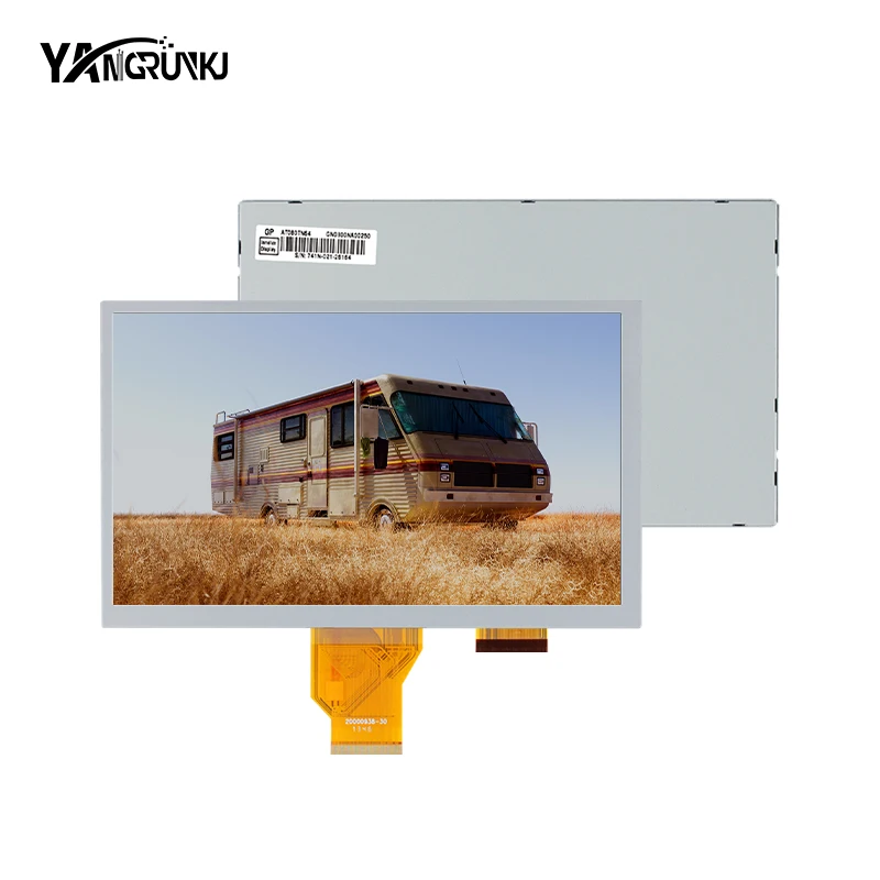 EM Durable lcd display AT080TN64 8.0 inch 800(RGB)x480 for automotive display