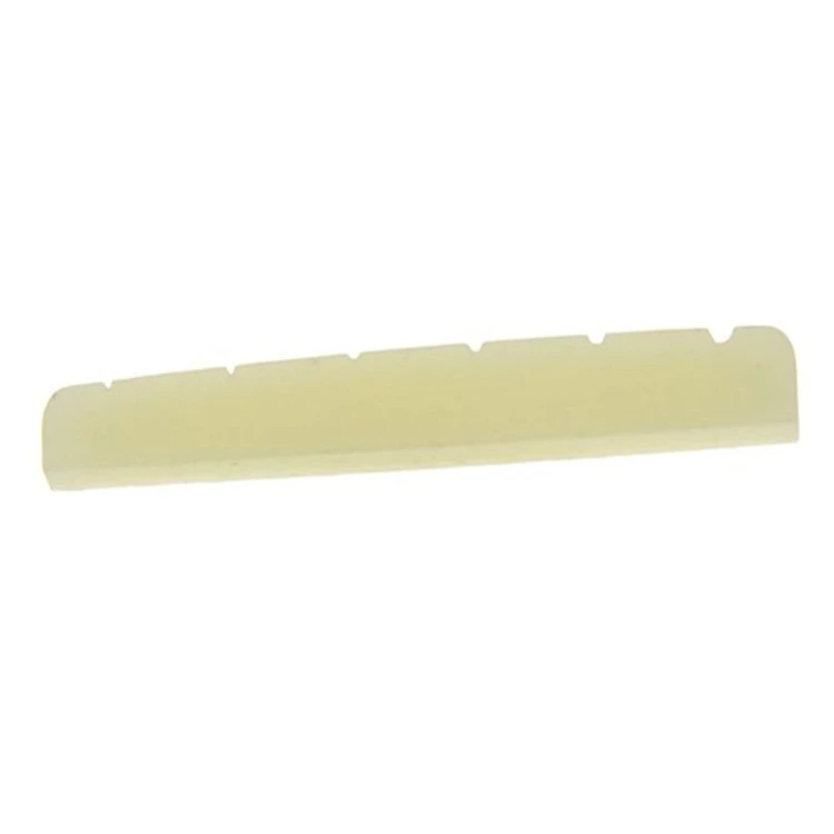 エンダーstエレキギター用の漂白された骨ナット,エレキギター用,新品,42x3.5x5,6弦サドル,10個