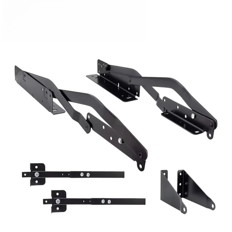 Other Furniture Hardware RV Flip Sofa Bed Hinge Folding Bed Lifting Mechanism Sofa Hinge DIY Wall Mount Kit