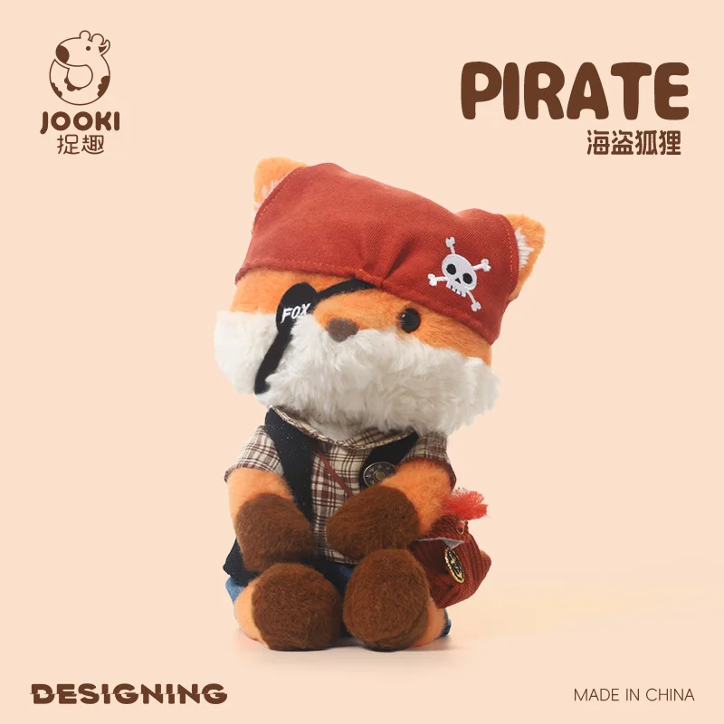 

Bedtime Buccaneer Fox Plush, Snuggly Sailor Companion For Sweet Dreams, Adventurous Gift For Her