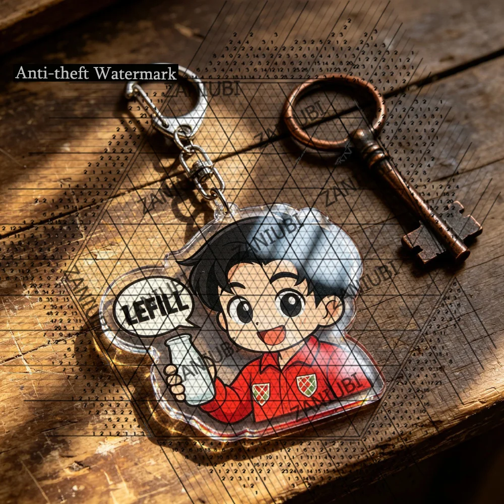 Kpop Chibi Keychain Accessories Bag Charms Women Keyrings Jewelry Fans Freinds Gift