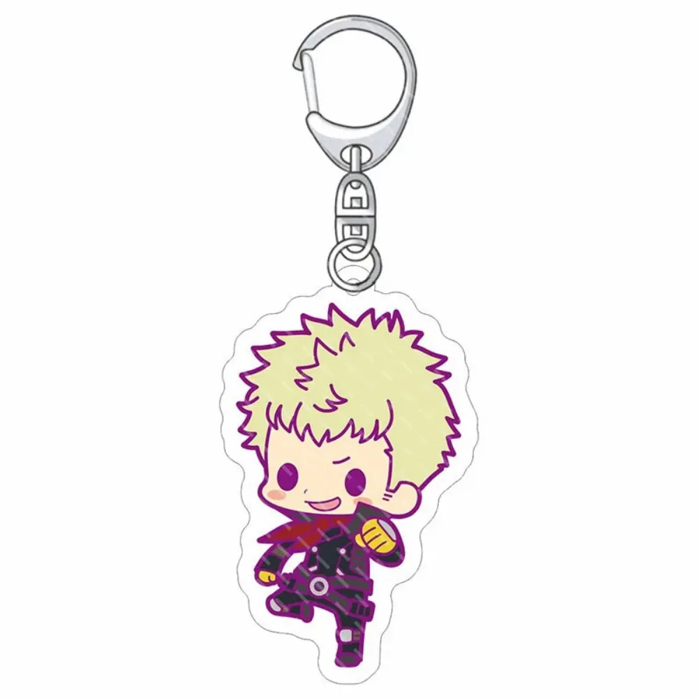 Q Version Anime Keychain Goro Akechi Anne Takamaki Makoto Niijima Futaba Sakura Cute Figures Key Chain Fans Collection