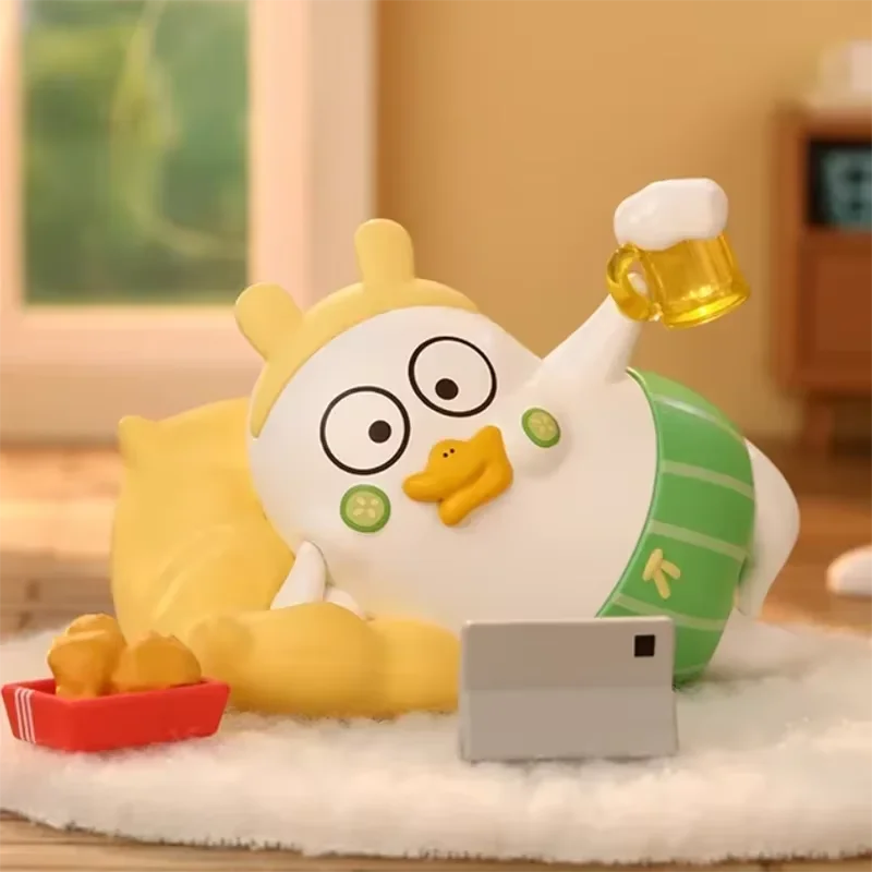 

100% POP MART Duckyo's Leisure Life Series Blind Box Toys Kawaii Anime Action Figure Caixa Caja Surprise Box Dolls Girls Gift