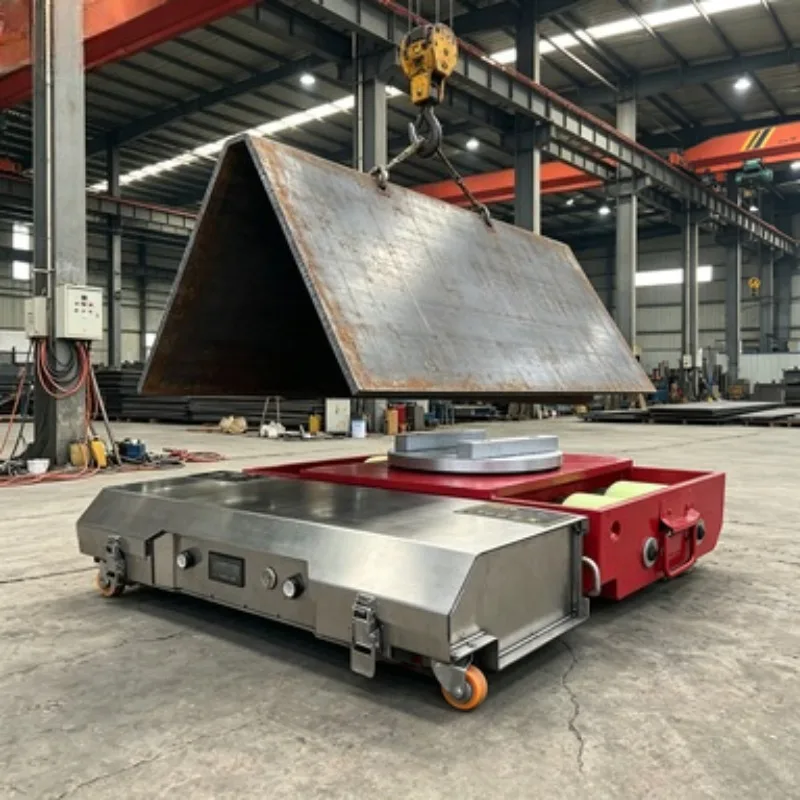 Electric Remote Control Tank-Type Transport Vehicle New Iron Design for Easy Moving 20-50 Ton Heavy Handling Equipment Motor