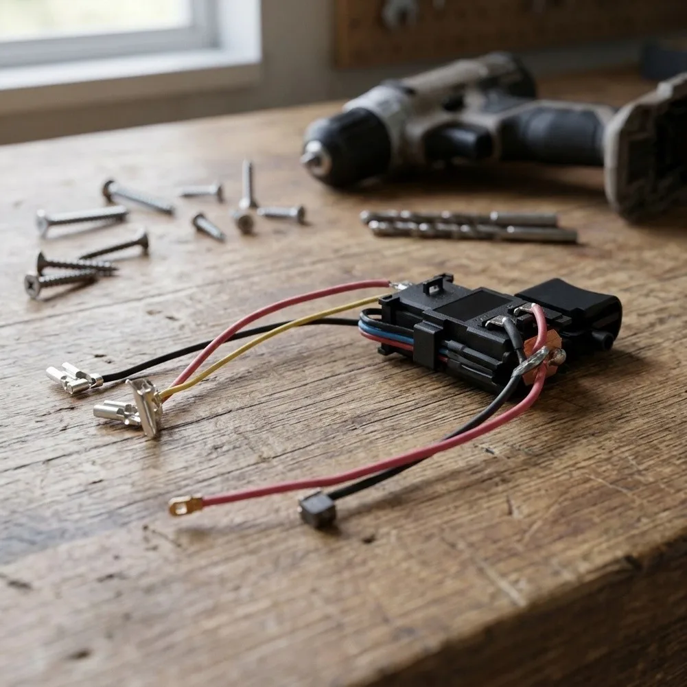 Tool Maintenance As Picture Power Drill Switch Switch For Power Tools Connector Electric Drill Switch Compact Design