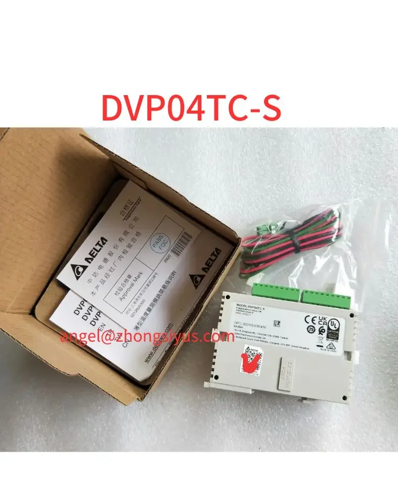 Plc温度モジュール、DVP04TC-S、新品