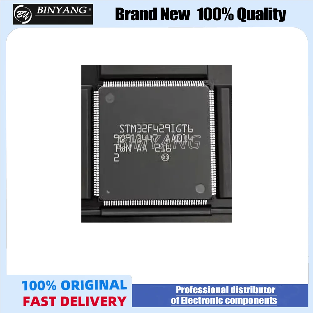 Brand new original STM32F429IGT6 LQFP-176 32-bit microcontroller MCU chip