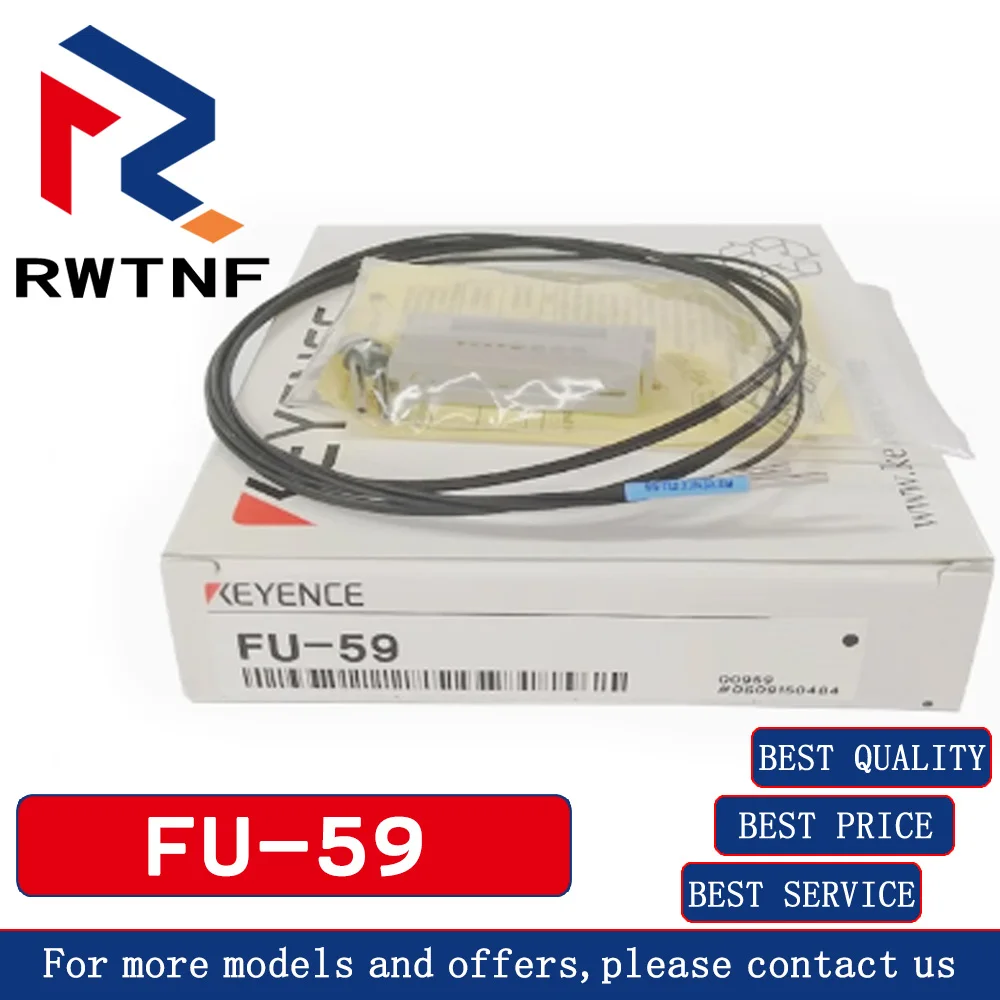 Brand New Genuine FU-59 KEYENCE 1.0 pairs of optical fiber sensors, Spot Inventory