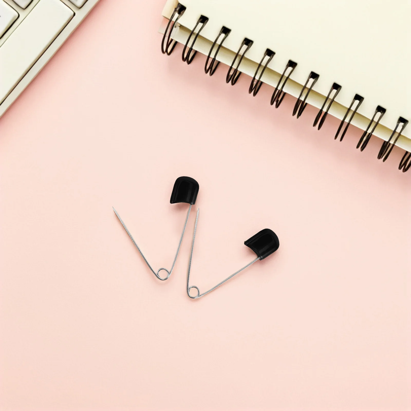 

100pcs Safety Pins Smooth Rounded Edges Strong Grip For Diaper Cloth Fastening Skirt Blanket Sewing Craft