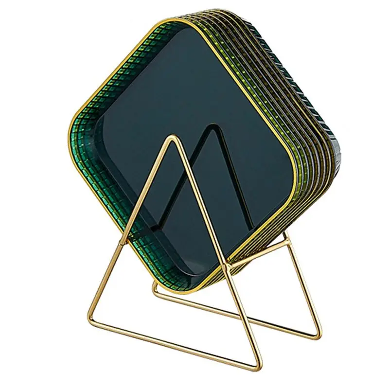 

ABHZ-New 8PCS Set Spit Bone Dish Spit Bone Dish With Storage For Home Microwave Safe Dinner Plate Dishes