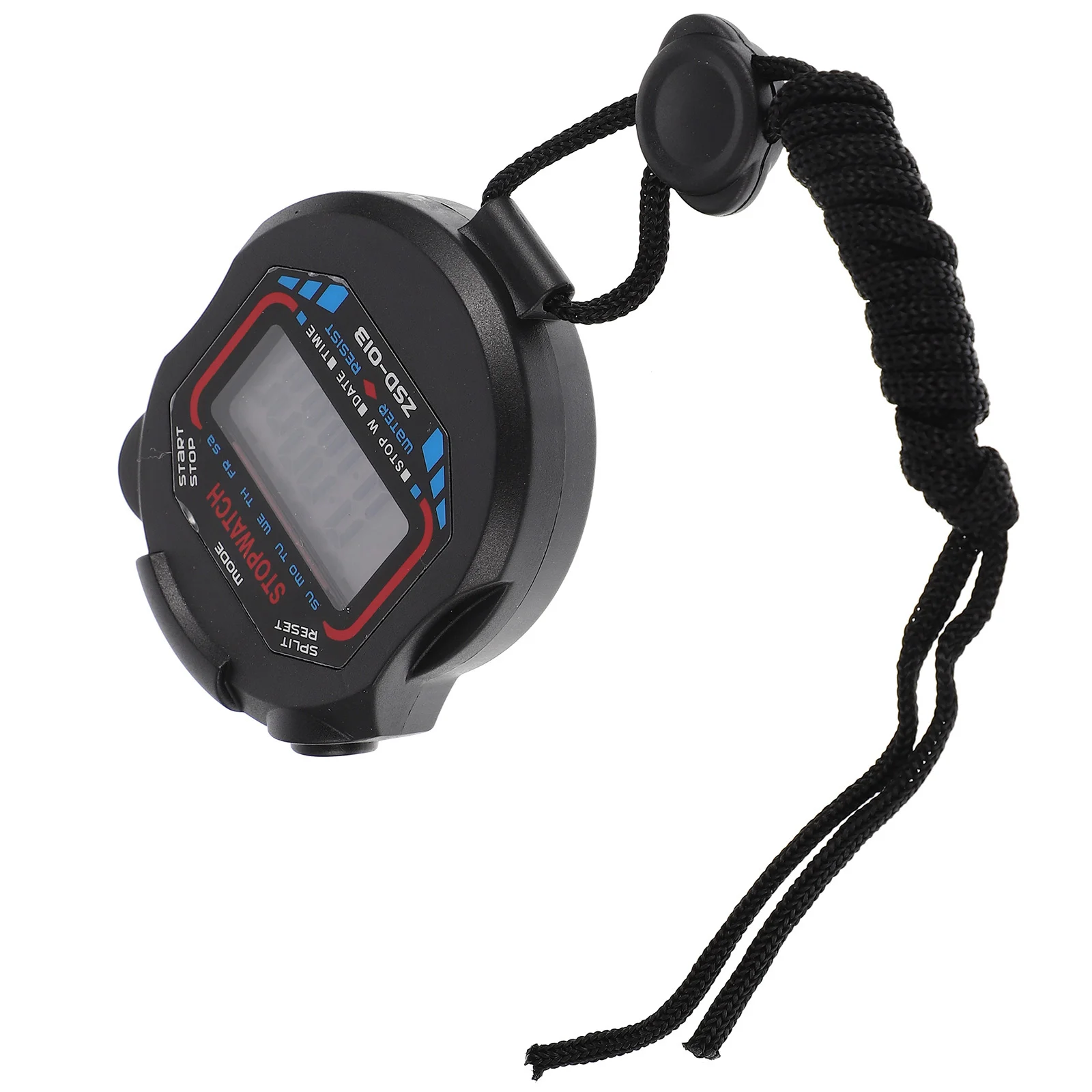 

Digital Running Stopwatch Sports Chronograph Large LCD Display Alarm Hourly Chime Kids Fitness Referees Timer