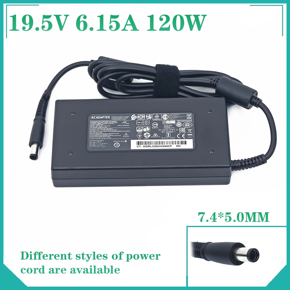 

19.5V 6.15A AC Adapter For HP Pro 3420 3520 Spectre 23-e000 23-e100 One 23-e200 All-in-One Desktop PC Power Supply