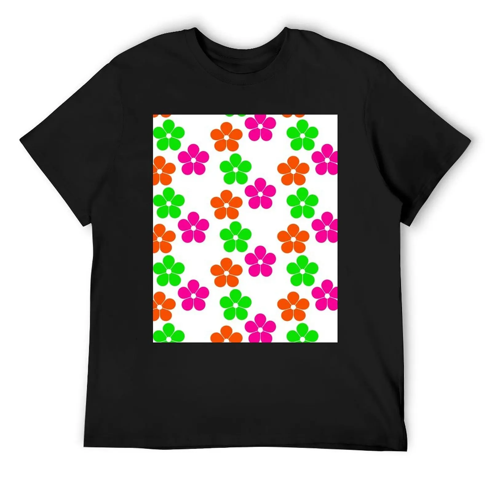 Mod Daisy Retro Large scale T-Shirt graphic t shirts tees graphic shirts plus size tops mens t shirts pack