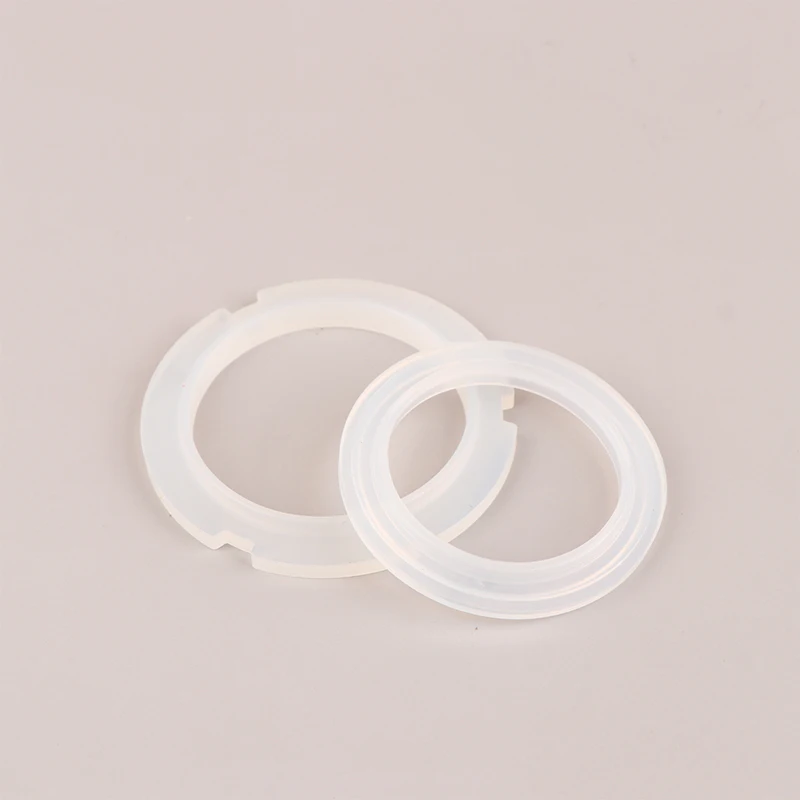 51/58mm White Replacement Coffee Machine Handle Sealing Ring Accessories Silicone Rubber Ring Sealing Gasket Rubber O Ring