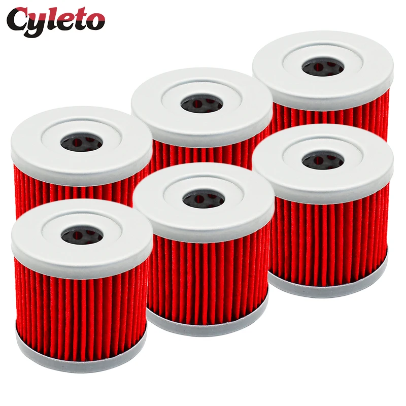 Cyleto Motorcycle Oil Filter For Suzuki ALT125 ALT185 CS125 GN125 GS125 Maraude…
