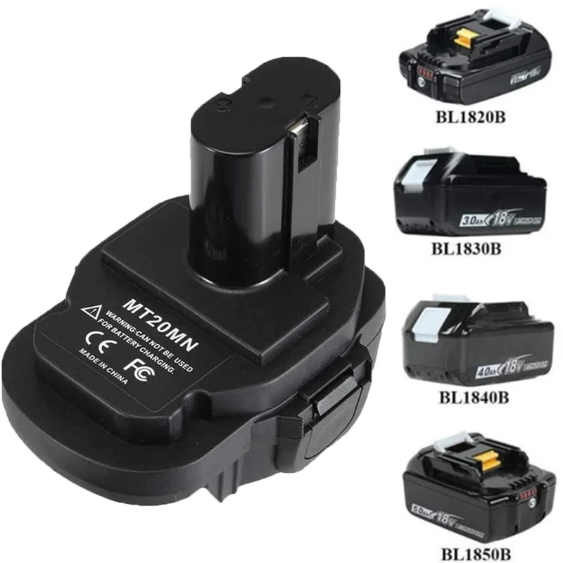 

Battery Adapter Converter MT20MN for Makita Tools Converts Makita 18V Li-ion Batteries To Makita Ni-MH-Ni-Cd Lithium-ion Battery