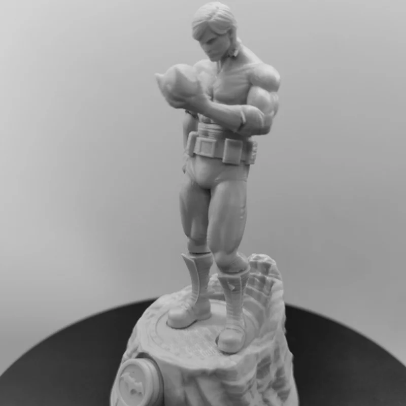 75 mm Superhelden-Harzmodellbausätze im Maßstab 1:24, Figur, Minis Jungenspielzeug, Druckguss, unmontiertes und unbemaltes Hobby-Diorama