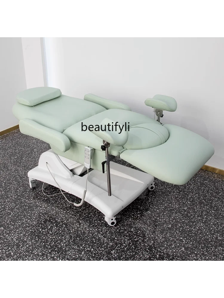 

smt03A ss Gynecological Outpatient Medical Bed Confinement Center Nursing Surgery Electric Beauty Bed Medical Multi-Function Bed