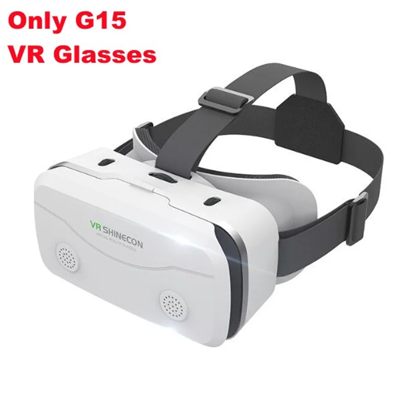 G15 IMAX gigantisch scherm Virtual Reality-bril HD 3D-film Google kartonnen doos VR-helm voor 4,7-7 "telefoon, ondersteuning voor game-joystick