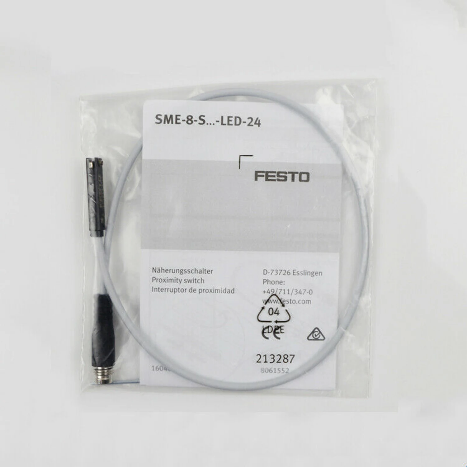 FESTO SME-8-S-LED-24 Proximity Switch 150857 Brand New.