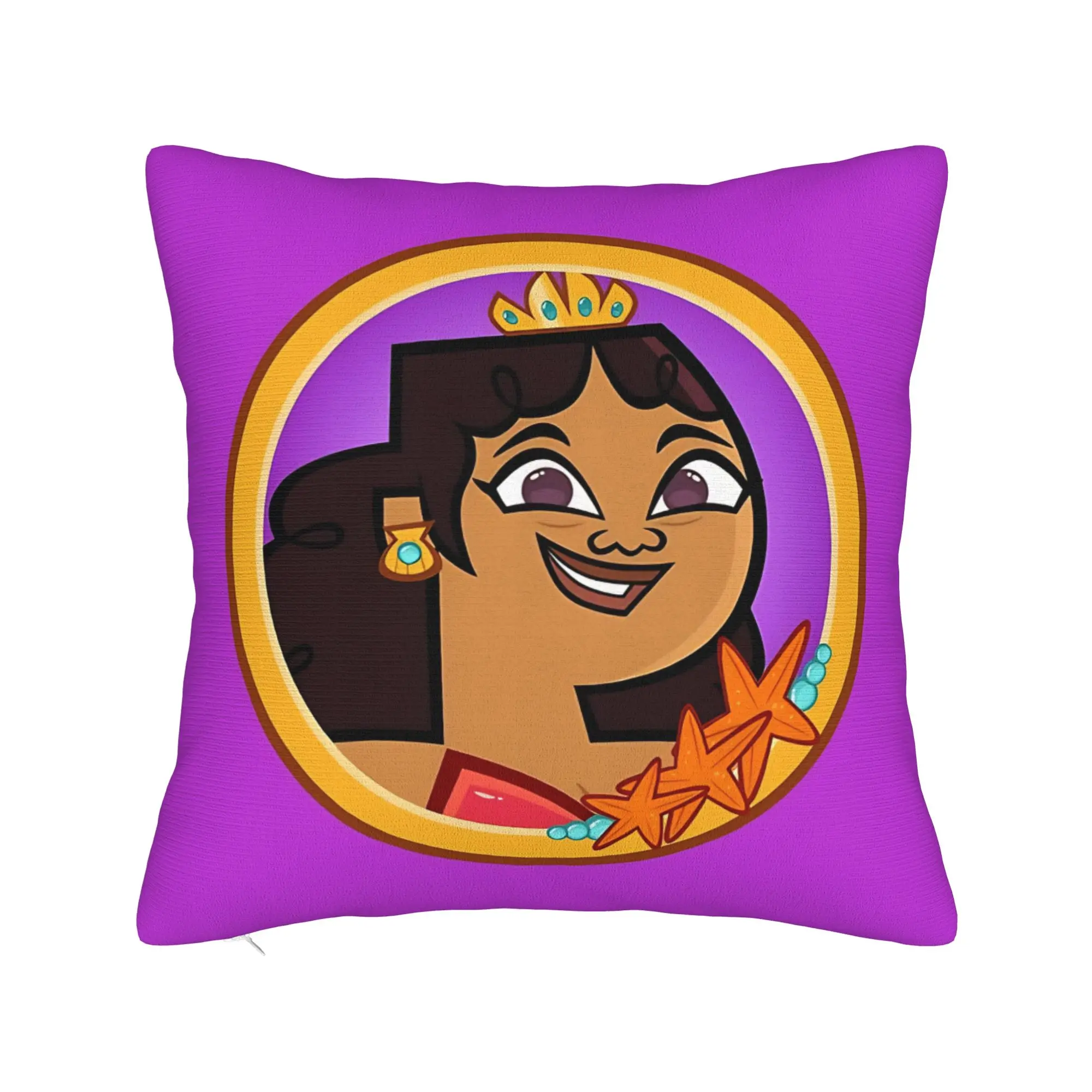 Totals Dramas Reboot Icon - Mermaid Millie Square Pillow Cases  Cushion Cover Funny Decorative Pillowcover for Sofa 40x40cm