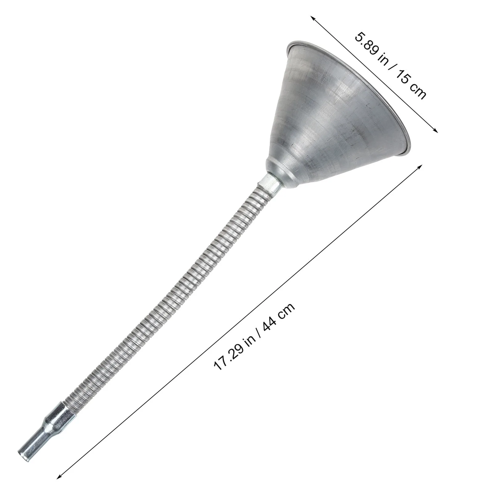 قمع الزيت قمع الوقود طويل الرقبة لسيارة شاحنة دراجة نارية أداة تغيير الزيت ملحقات التزود بالوقود السيارات