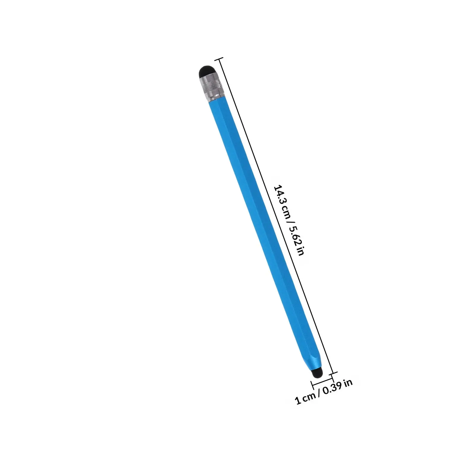 Dual-Function Replaceable Tip Touch Screen Pen for Tablet Portable Stylus Pen Balanced Weight Comfort Grip High Sensitivity