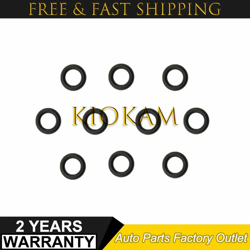 

10 Pieces/set Solenoid Valve O-ring 7.7x2.3 for Honda Auto Parts 91301-PC9-003 91301PC9003 91301 PC9 003 New
