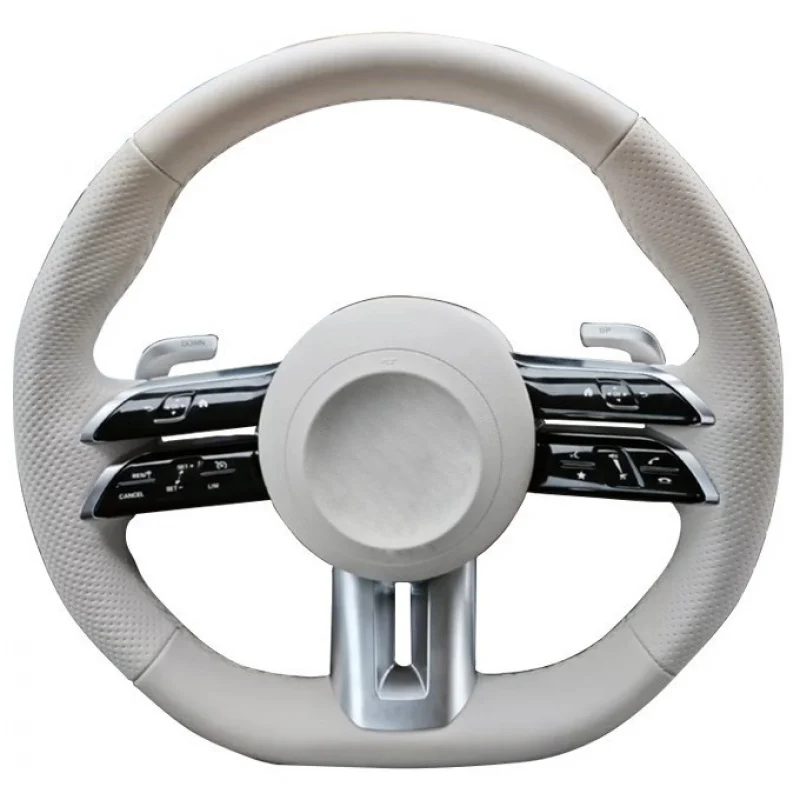 Convient aux modèles Mercedes-Benz Classe A, Classe B, Classe C, Classe E, Classe S, CLA, CLC, CLK, CLS 21, AMG, en fibre de carbone, chauffant.