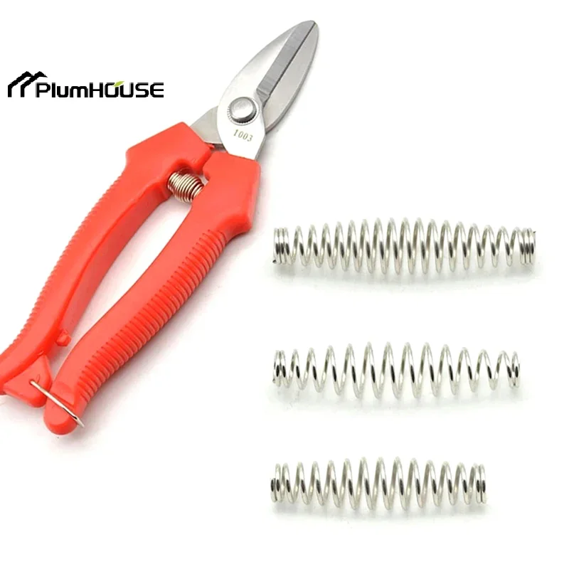 مقصات تشذيب عالية الجودة ملحقات الربيع مقصات تشذيب متينة من الفولاذ المقاوم للصدأ نوابض بديلة #2