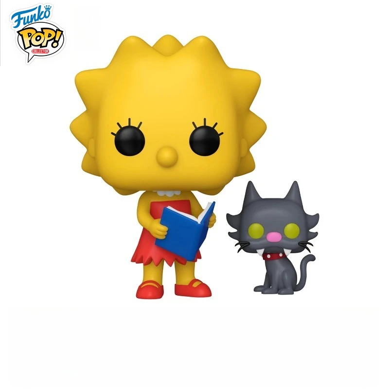 FUNKO POP Original Simpsons Clown Custie Tini Lisa Snowball II peut jouer à la figurine modèle Collection cadeaux de vacances en Stock