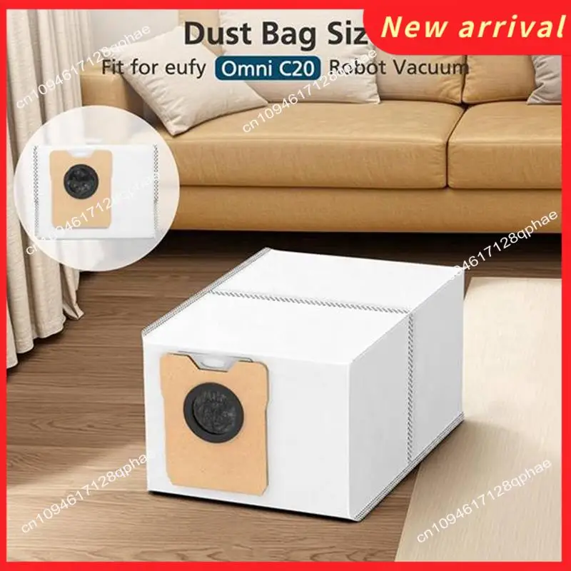 N89R Staubsaugerbeutel passend für Eufy Omni C20 Ersatzteile Staubbeutel mit großer Kapazität