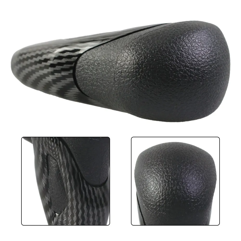 

OEM Replacement Carbon Fiber Knob Car Interior Upgrade Easy Installation Ergonomic Design Enhanced Grip Precise Control